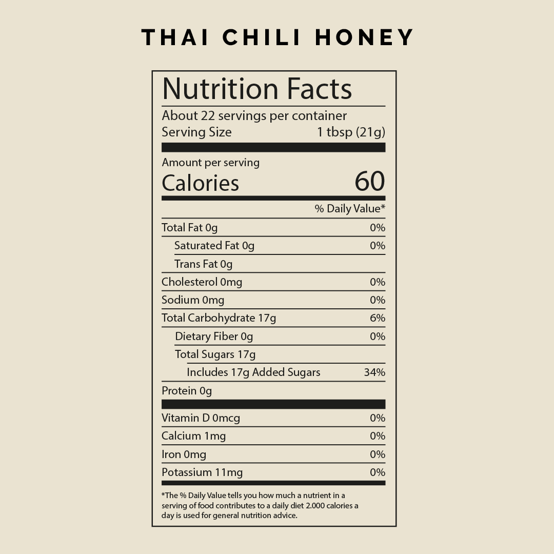Thai Chili Honey - Spicy